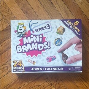 New Unopened Zuru Mini Brands Advent Calendar